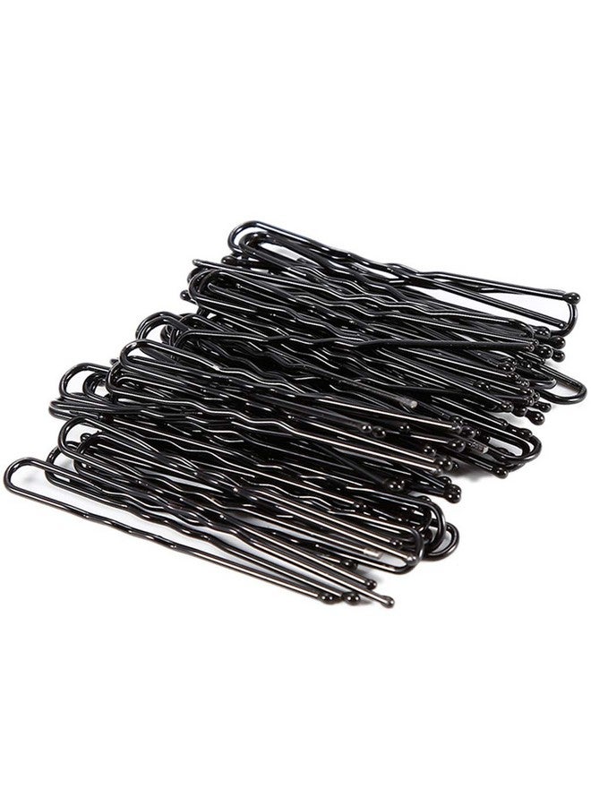 KINGMAS 100 Pack U Shaped Hair Pins Bun Hair Pins with Storage Box (2.75 inch) - Image 4