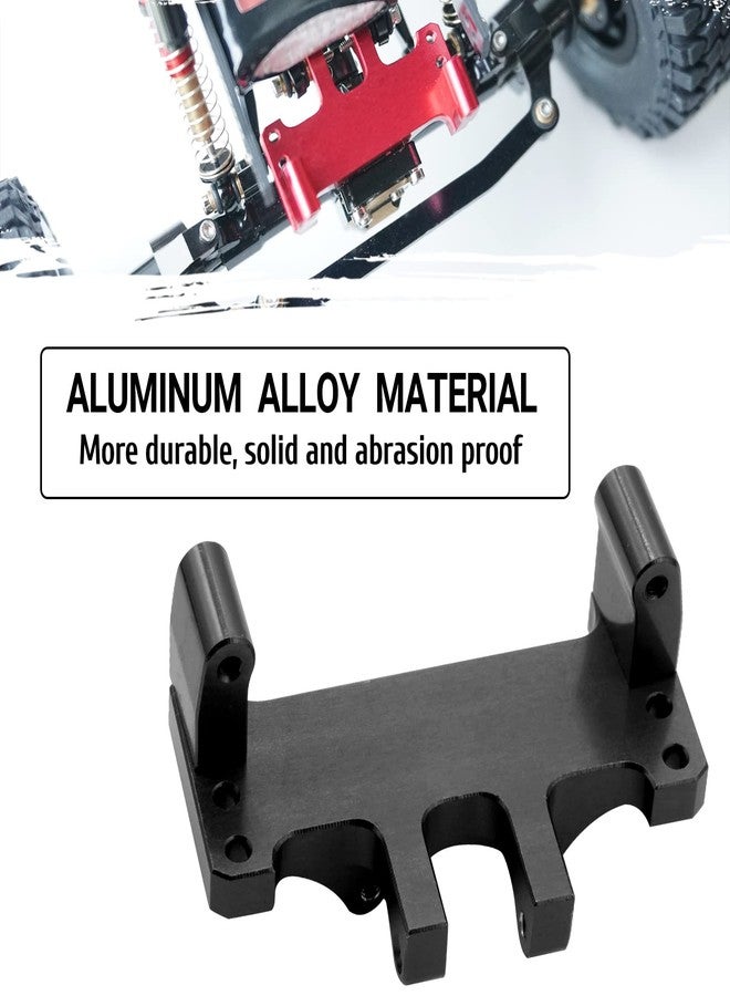 OGUNKE حامل سيرفو معدني قابل للتعديل OGRC مع فتحات لحامل توجيه سيرفو لسيارات Axial SCX24 Deadbolt / C10 / JLU Gladiator / Bronco (أسود) - Image 5