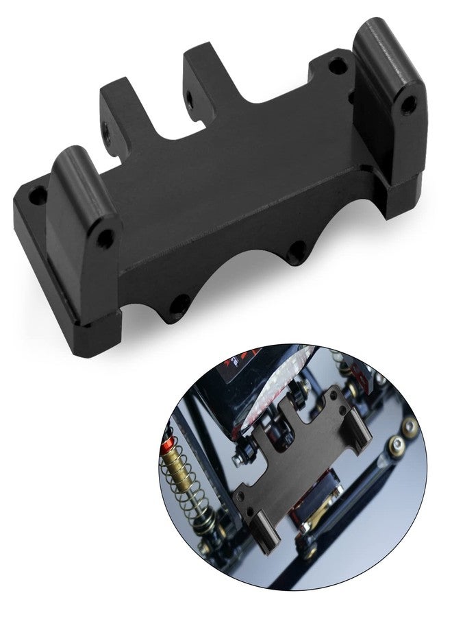 OGUNKE حامل سيرفو معدني قابل للتعديل OGRC مع فتحات لحامل توجيه سيرفو لسيارات Axial SCX24 Deadbolt / C10 / JLU Gladiator / Bronco (أسود) - Image 1