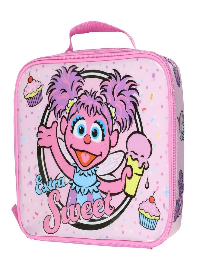 INTIMO Sesame Street Lunch Box Extra Sweet Abby Caddabby Insulated Lunch Bag Tote - Image 1
