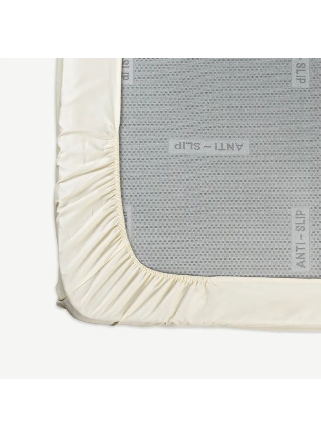 OC HOME ملاءة استر المجهزة 180x200 سم - عاجي - Image 2