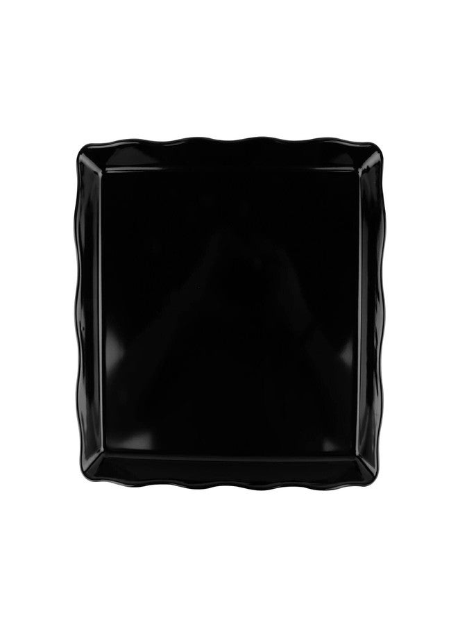 Get G.E.T. ML-155-BK Melamine Food Service Display Tray, 14" x 11.5", Black - Image 2