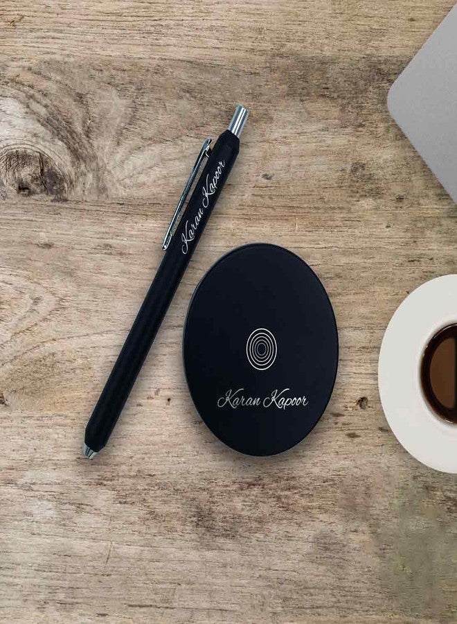 Nutcase Custom Magnetic Levitating Pen Engraved Stand with Name-Perfect Corporate Gift - Image 2