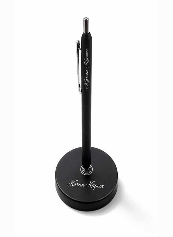 Nutcase Custom Magnetic Levitating Pen Engraved Stand with Name-Perfect Corporate Gift - Image 1