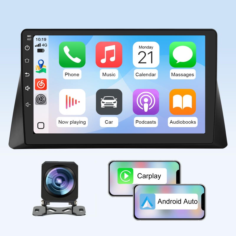 AWESAFE 8Core 64GB Car Radio Stereo for Honda Accord 2008 2009 2010 2011 2012 2013 with CarPlay Android Auto GPS SWC Bluetooth Backup Camera - Image 1