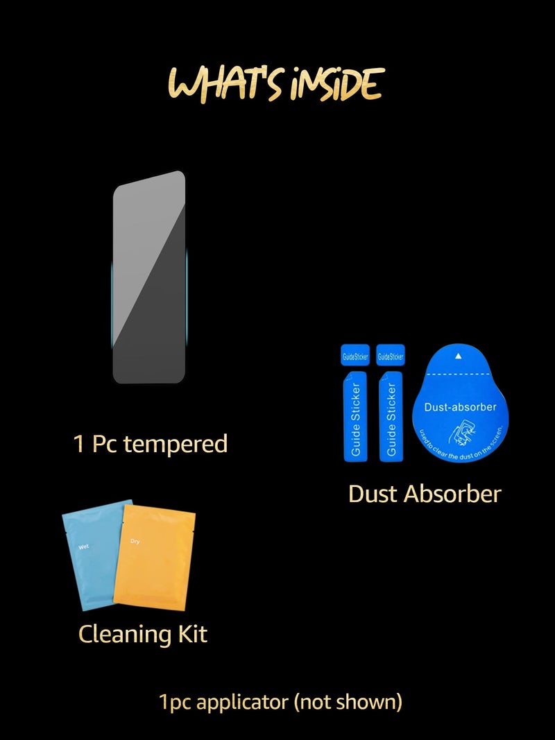 Lensarmor Compatible with OnePlus 15R Screen Protector (1 Pack) – 0.15mm Ultra-Thin Tempered Glass, Ultrasonic Fingerprint Compatible, HD Clear Display, Easy Installation Kit Included - Image 5