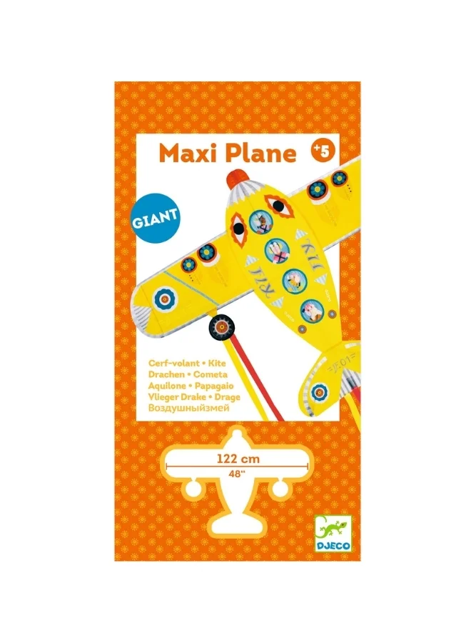 DJECO Maxi Plane Kite