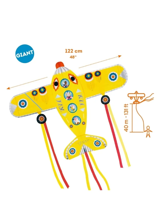 DJECO Maxi Plane Kite