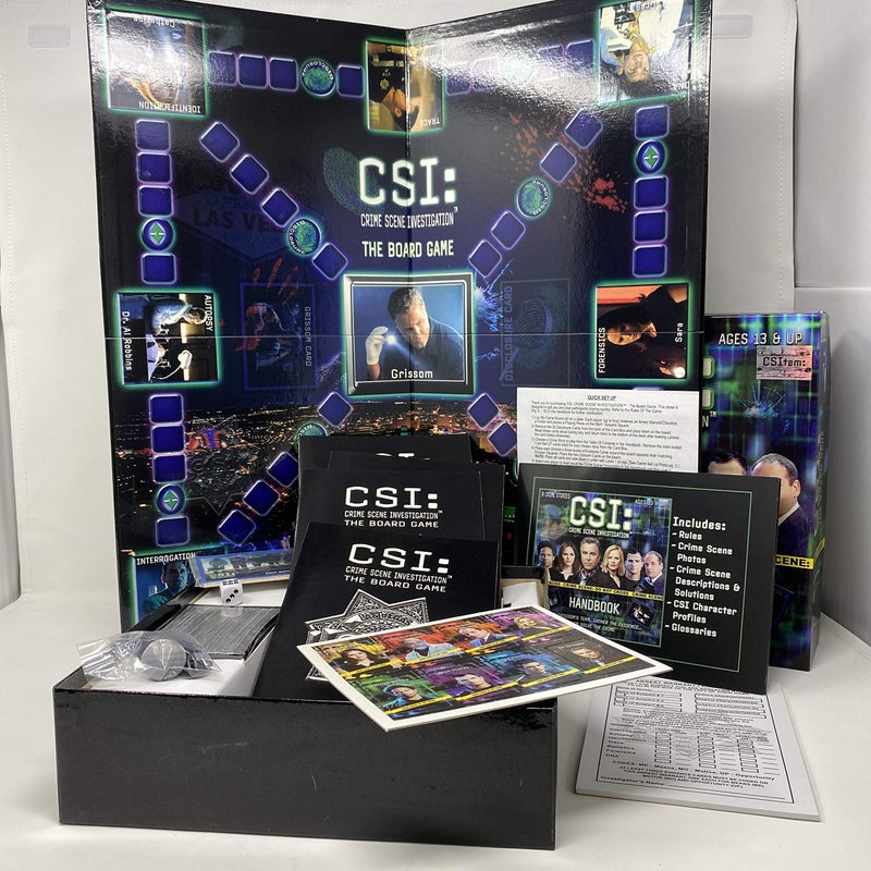 Toys CSI: Crime Scene Investigation: The Board Game - Image 1
