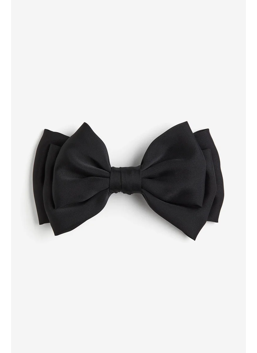 اتش اند ام Satin Bow Hair Clip