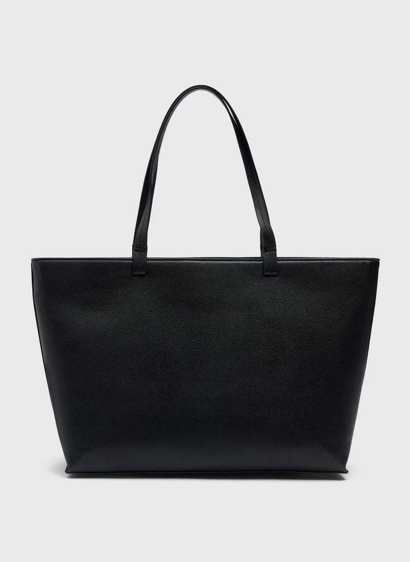 Matalan Black Tote Bag