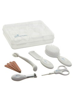 dreambaby Dreambaby Essential 10pc Baby Grooming Kit, Newborn Safety Care Set with Brush, Comb, Toothbrush, Nail Clippers, Nail Scissors, Emory Boards and Storage Case  - Image 3