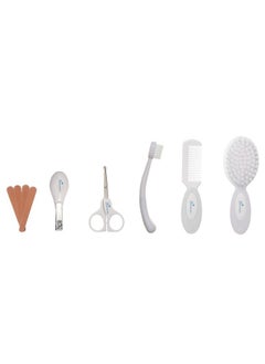 dreambaby Dreambaby Essential 10pc Baby Grooming Kit, Newborn Safety Care Set with Brush, Comb, Toothbrush, Nail Clippers, Nail Scissors, Emory Boards and Storage Case  - Image 5