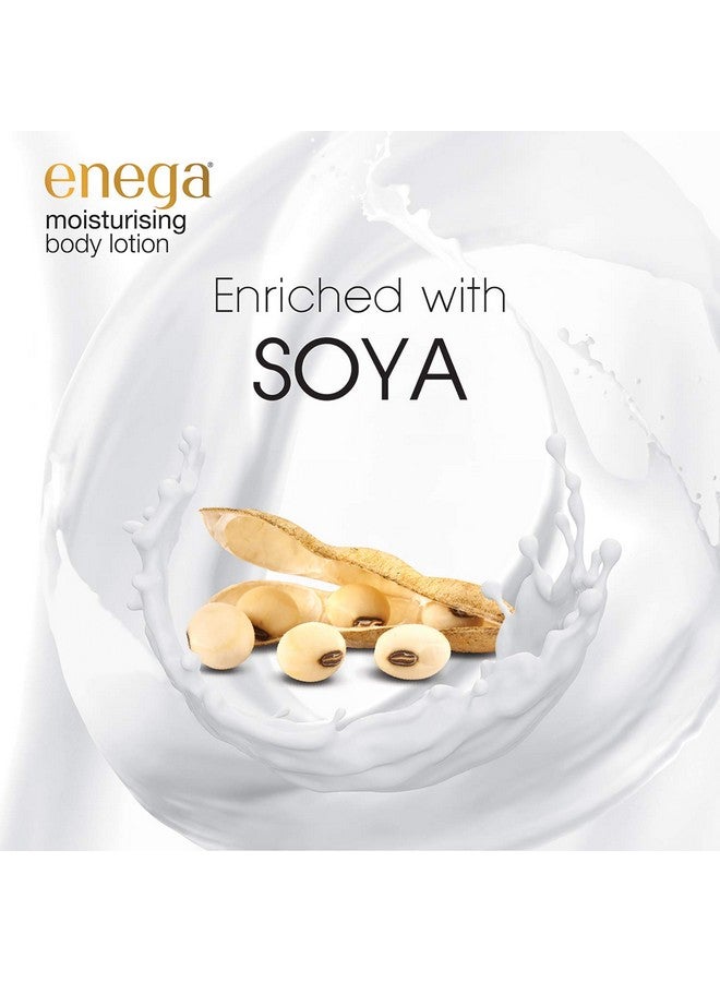 Enega Soya Softness for Dry Skin Non Grassy & Deep Nourish Moisturizing Body Lotion for Men & Women - 300 ML (Pack of 1) - Image 2