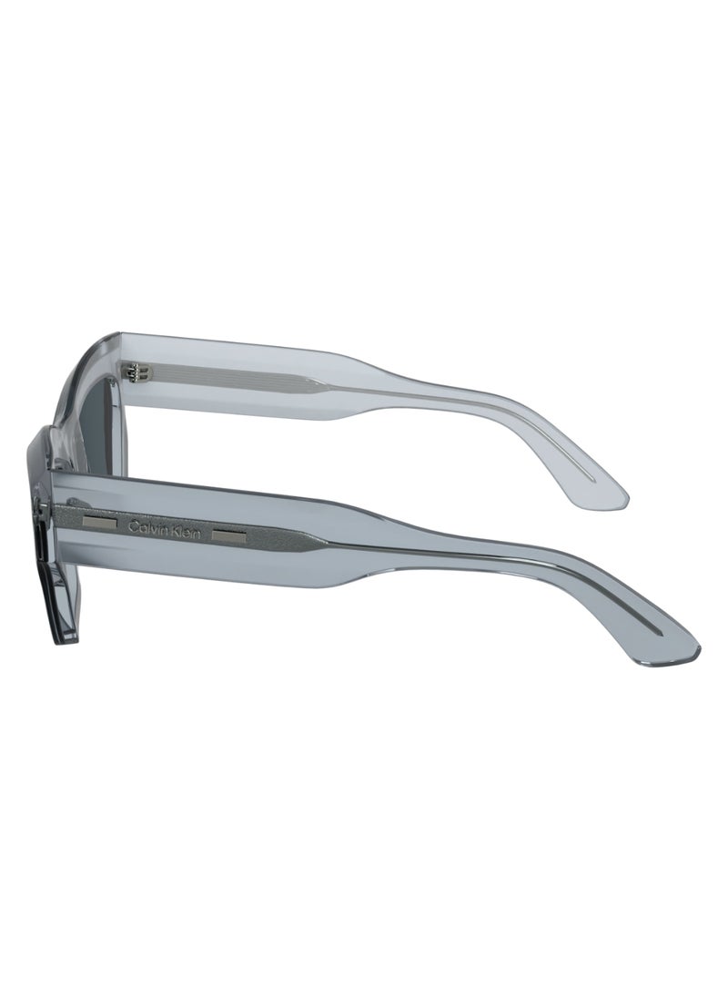 CALVIN KLEIN - FULL RIM ACETATE ACETATE CALVIN KLEIN SUN CK24531S 5320 (412) LIGHT AZURE - Image 1
