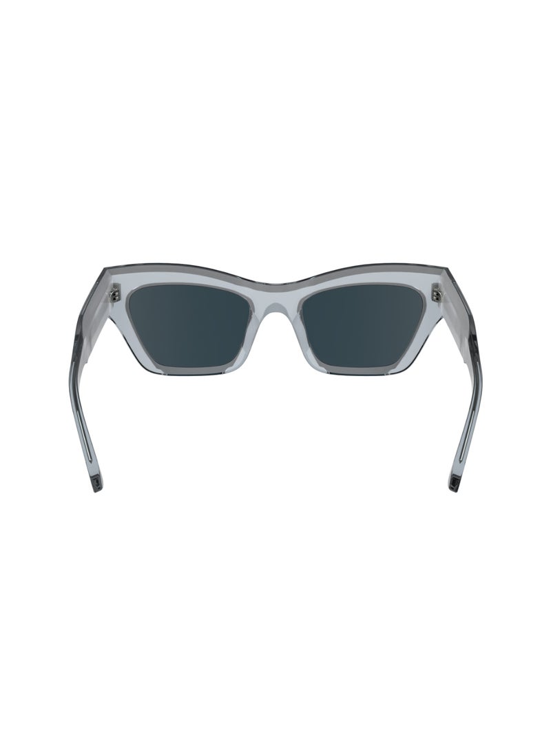 CALVIN KLEIN - FULL RIM ACETATE ACETATE CALVIN KLEIN SUN CK24531S 5320 (412) LIGHT AZURE - Image 1