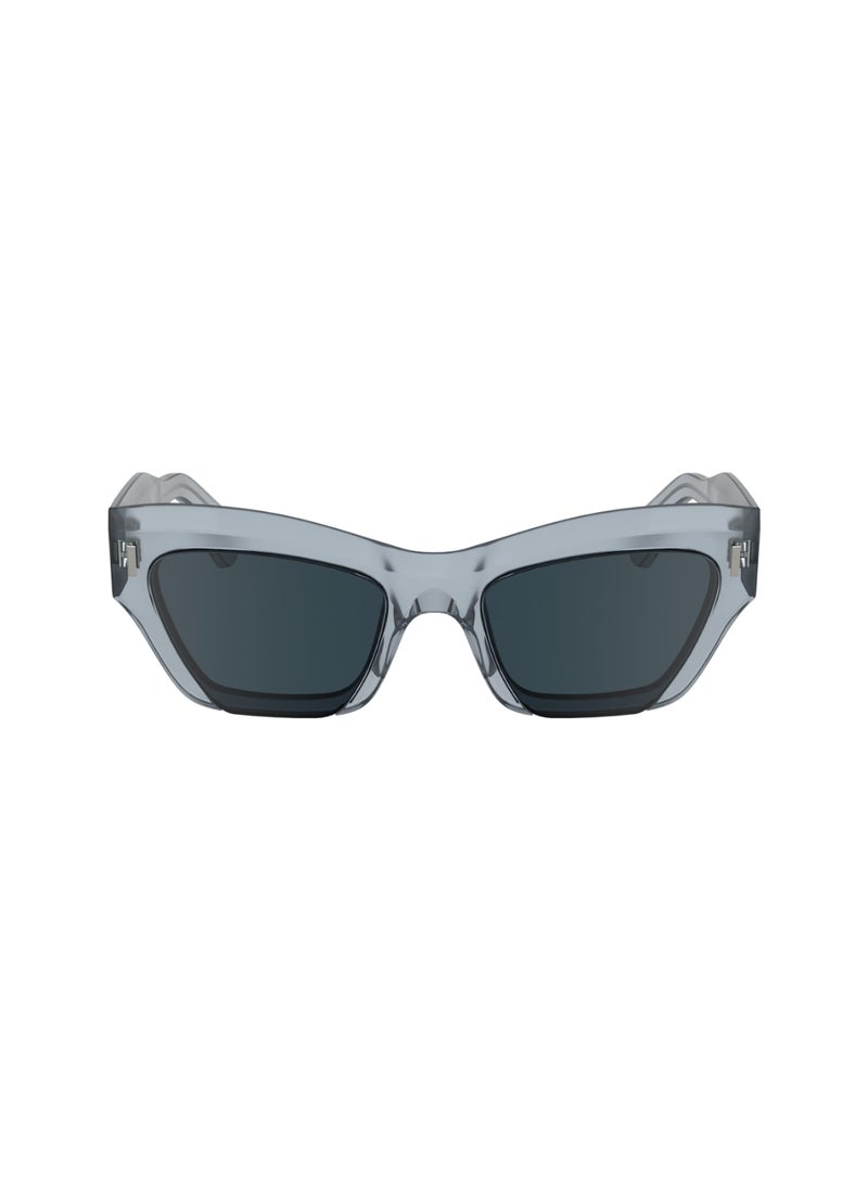 CALVIN KLEIN - FULL RIM ACETATE ACETATE CALVIN KLEIN SUN CK24531S 5320 (412) LIGHT AZURE - Image 1