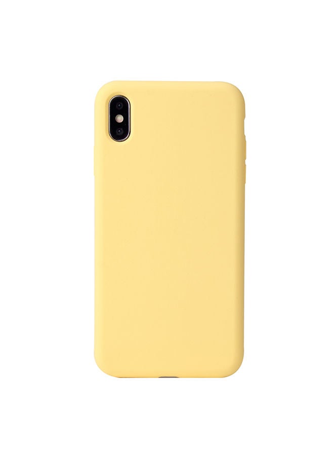 NIBEMINENT Protective Case Cover For Apple iPhone XS Max Yellow