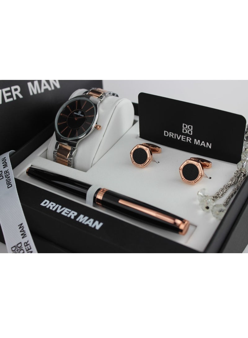 MAN A luxurious four-piece men's watch set