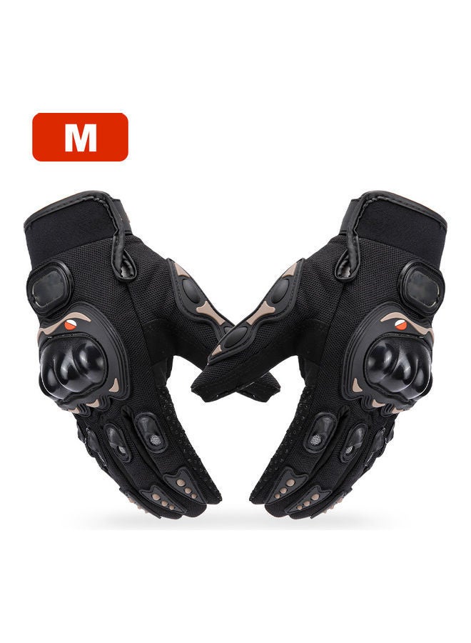 NIBEMINENT Men's Motorcycle Gloves M - Image 1