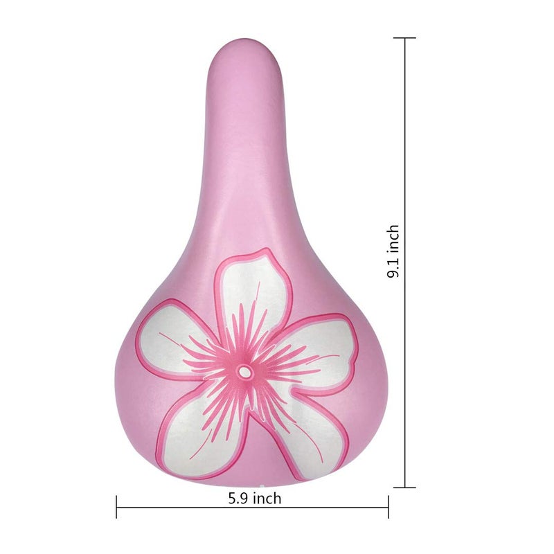 N3od3er Kids Bike Saddle Little Rider Child Bike Seat for Boys and Girls 14â€ to 24â€ Bicycles (Pink) - Image 2
