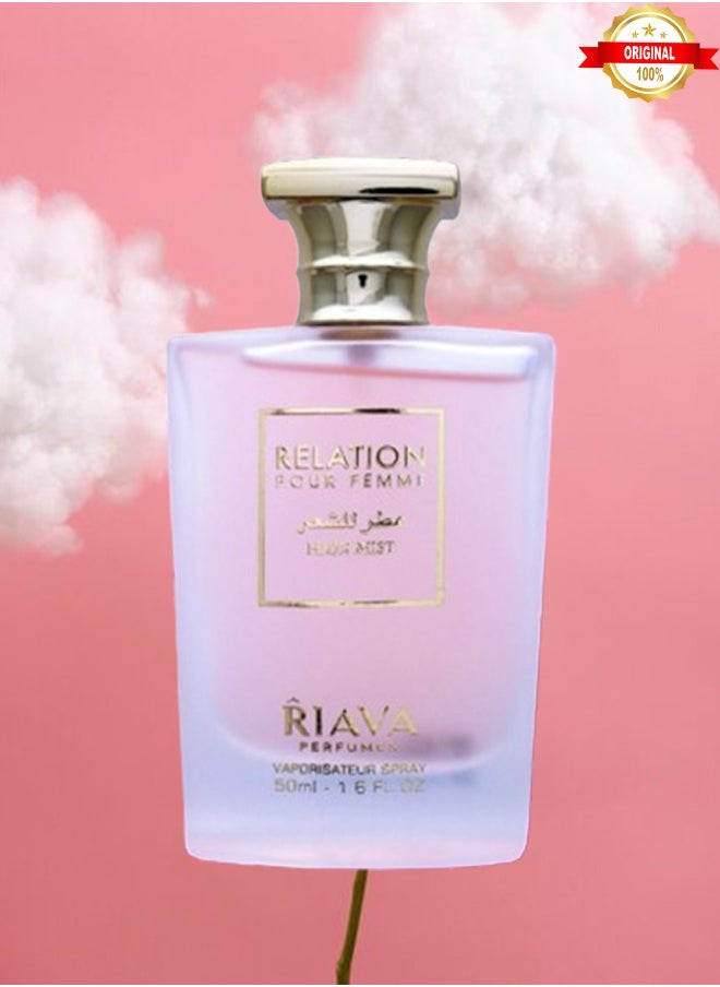 ريافا برفيوم - عطر الشعر ريليشن للنساء 50 مل - Image 1