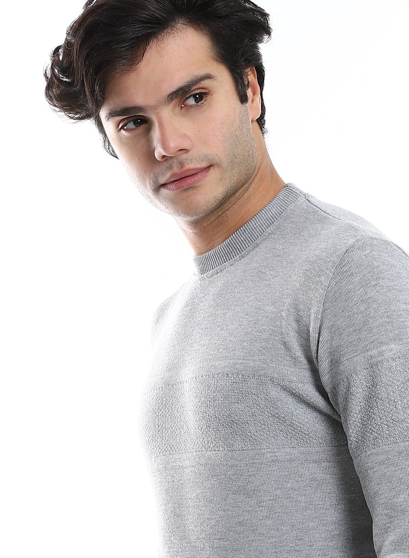 Caesar Wool Mens Pullover With Multi Design  - Image 3