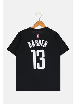 Nike Nike x NBA Kids Boy Sportswear Fit Harden James Training T-Shirt, Black  - Image 2
