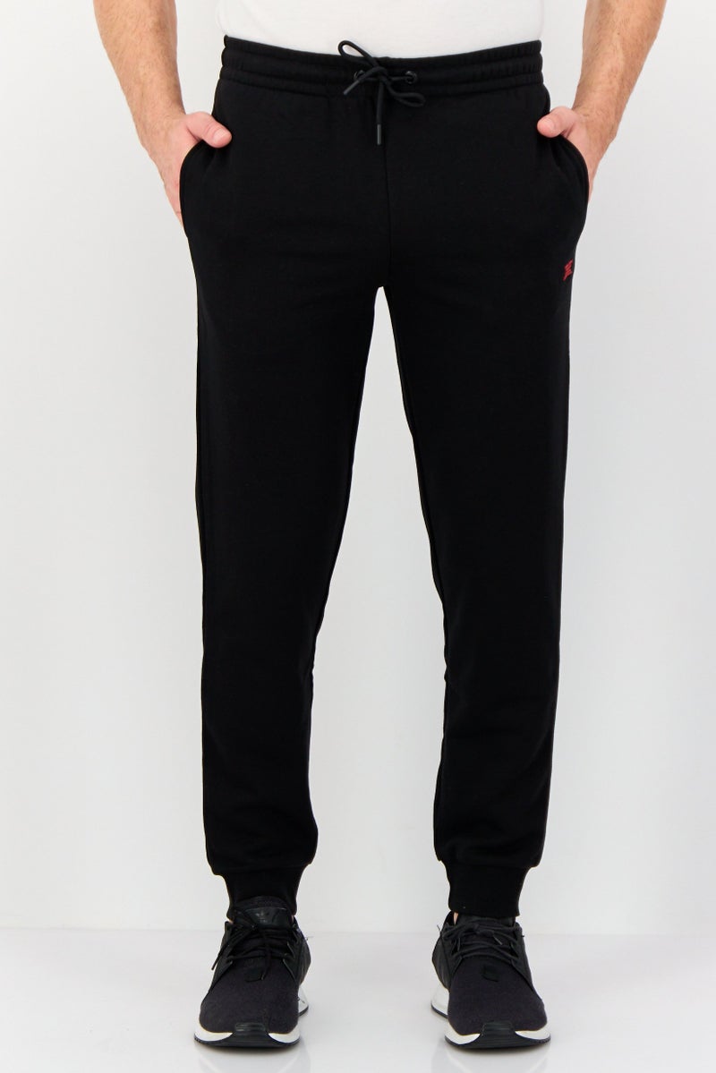 RBX Men Sportswear Fit Training Jogger Pants, Black  - Image 1
