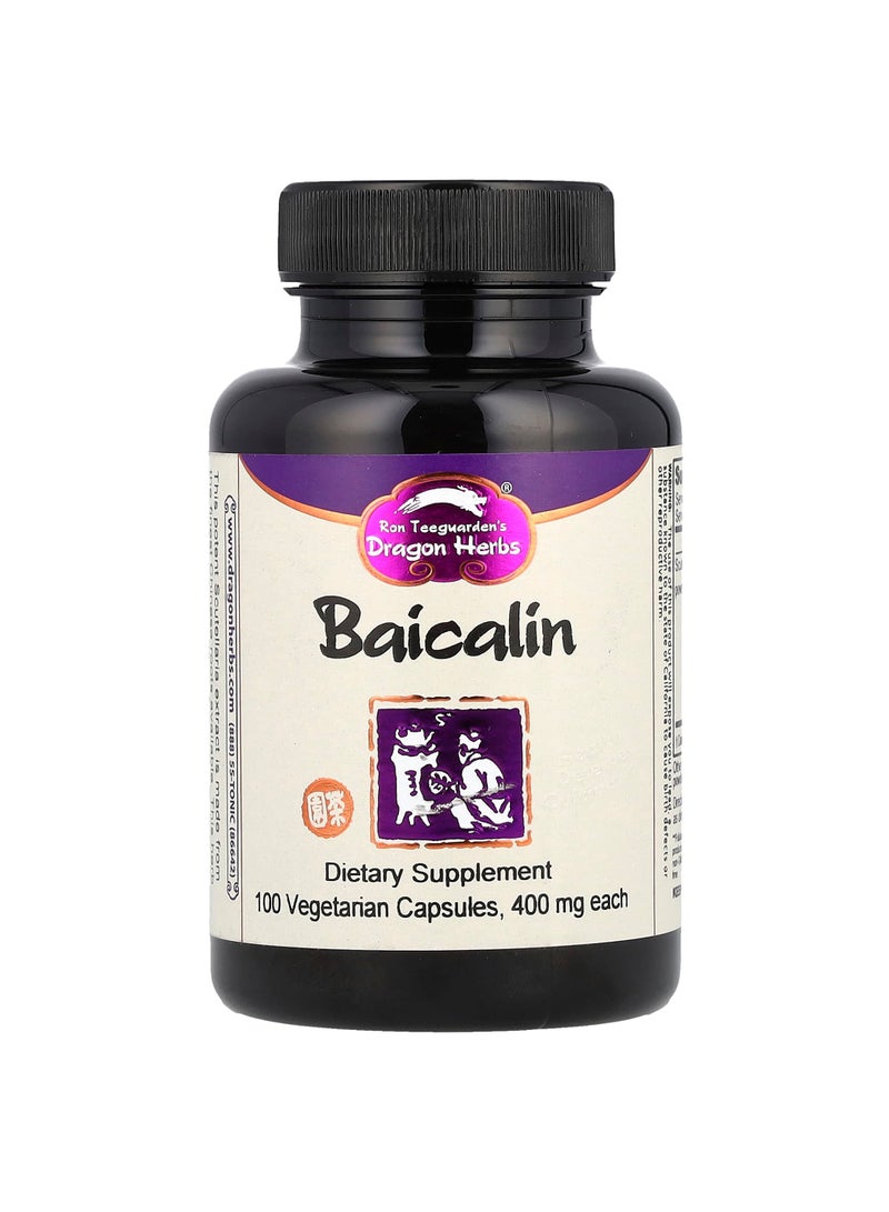 Baicalin, 400 mg, 100 Vegetarian Capsules