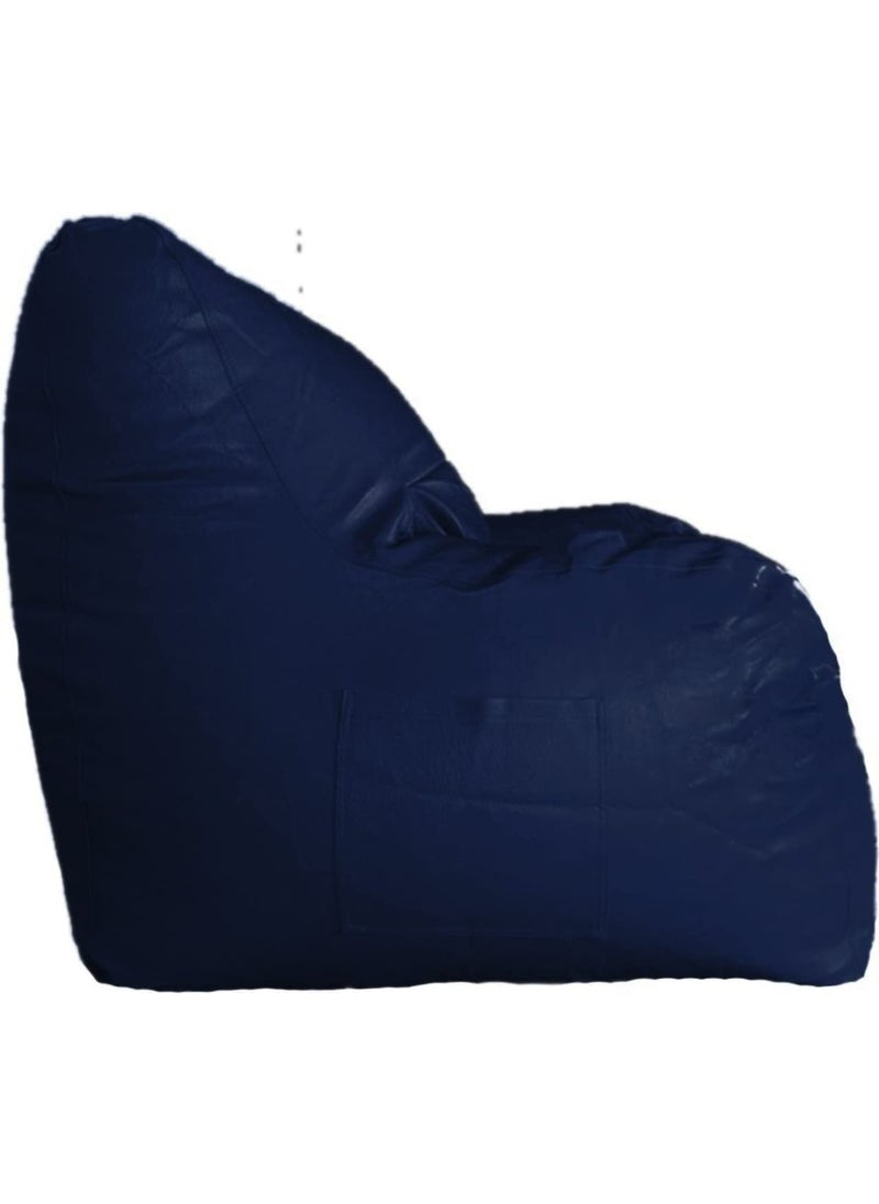 caddyFull caddyFull XXXL Armchair Bean Bag Without Beans Dark Blue  - Image 2