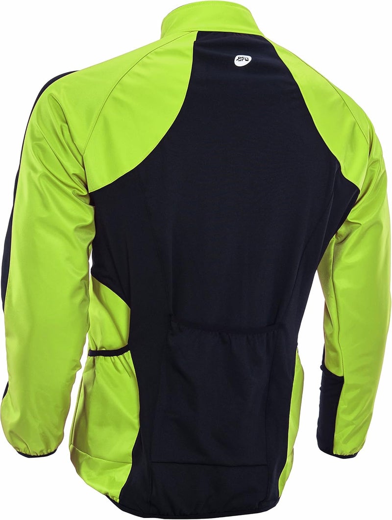 sponeed Men's Windproof Jackets Cycling Fleece Coat Shirts Winter Thermal Snowing Running Tops Bike Overcoats - Image 5