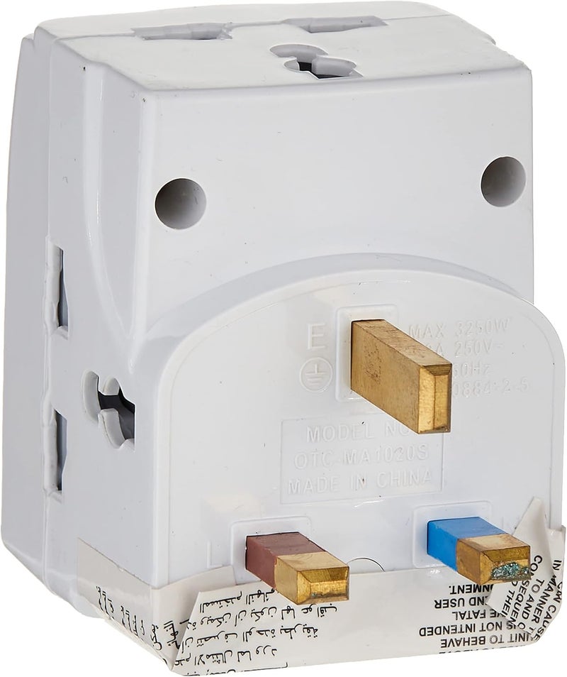 OSHTRACO MA-1020S 3 Way Switched Universal Adaptor - Image 3