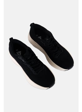RBX Men Lace Up Brand Logo Outdoor Shoes, Black/Beige  - Image 2