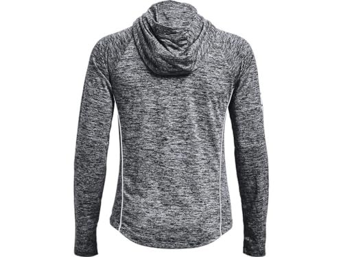 Under Armour Women's UA Velocity Wordmark Hoodie, Black / White-001, Small - Image 5