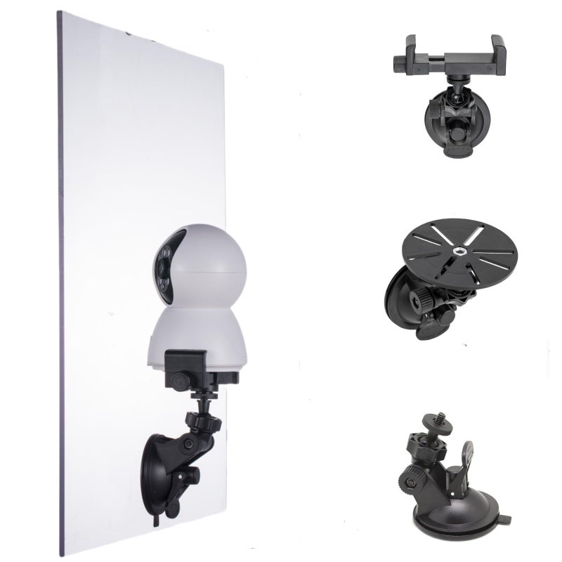 LamYHeng Window Mount for Security Camera,Rotating Suction Mount Bracket,Compatible with Universal Security Cameras Monitor - Image 1