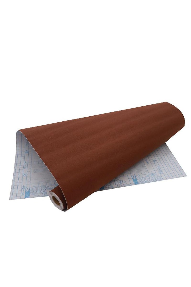 روكو غطاء رول لاصق بني، ٥.٠٠ ياردة (٤.٥٧ متر) × ٤٥.٠٠ سم (١٧.٧٢ بوصة) - Image 1