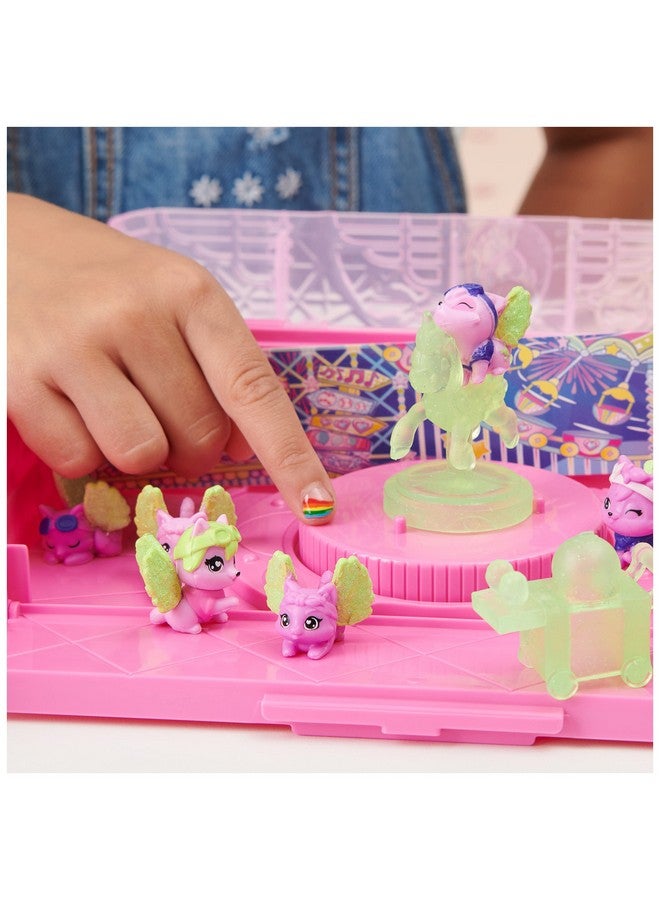 Hatchimals CollEGGtibles, Rainbow-cation Wolf Family Carton with Surprise Playset, 10 Characters, 2 Accessories, Kids Toys for Girls - Image 4