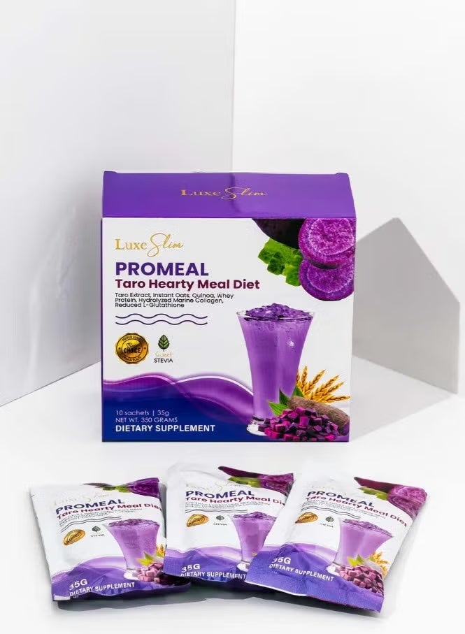 Luxe Slim ProMeal Taro Healthy Meal Diet 35g x 10 - Image 1