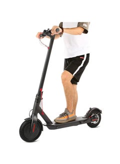DEHKAH Electric scooter with aluminum alloy frame, light and easy to carry, fast folding two-wheel scooter, new battery management system, app control, suitable for adult men and women for work and leisure, durable airless tires 25cm, 350W max motor, max speed 30km/h, max range 30km, easy brakes, max weight 150kg  - Image 2