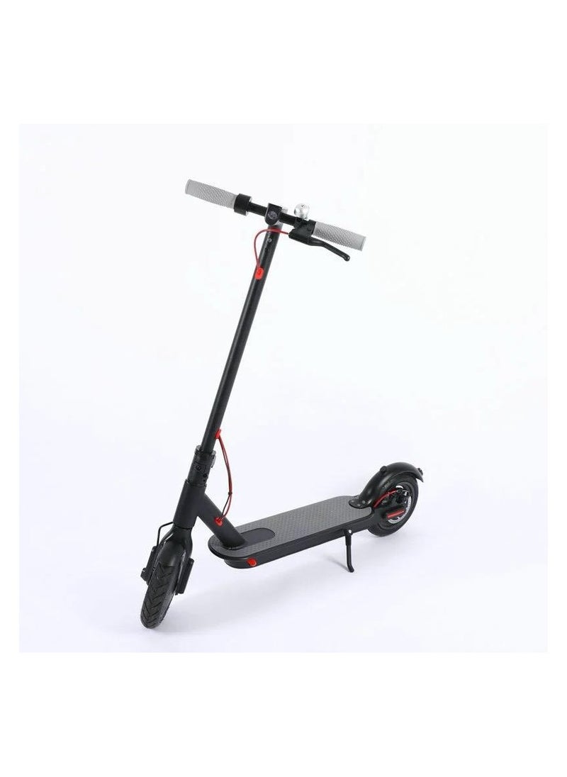 DEHKAH - Electric scooter with aluminum alloy frame, light and easy to carry, fast folding two-wheel scooter, new battery management system, app control, suitable for adult men and women for work and leisure, durable airless tires 25cm, 350W max motor, max speed 30km/h, max range 30km, easy brakes, max weight 150kg - Image 1