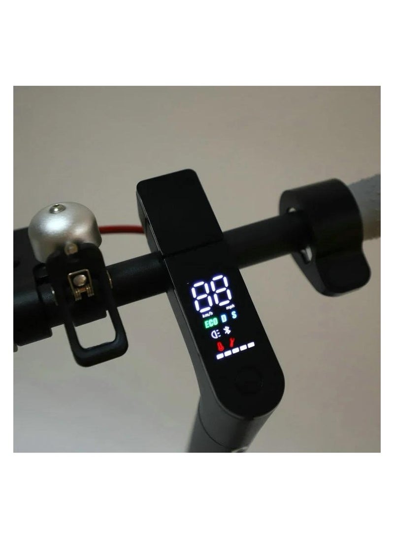 DEHKAH - Electric scooter with aluminum alloy frame, light and easy to carry, fast folding two-wheel scooter, new battery management system, app control, suitable for adult men and women for work and leisure, durable airless tires 25cm, 350W max motor, max speed 30km/h, max range 30km, easy brakes, max weight 150kg - Image 1