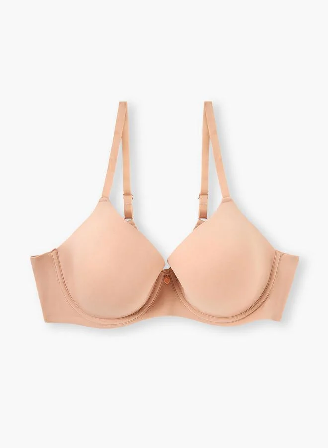 سبلاش فيڤ حمالة صدر بحزام قابل للتعديل وإغلاق بخطاف وعين