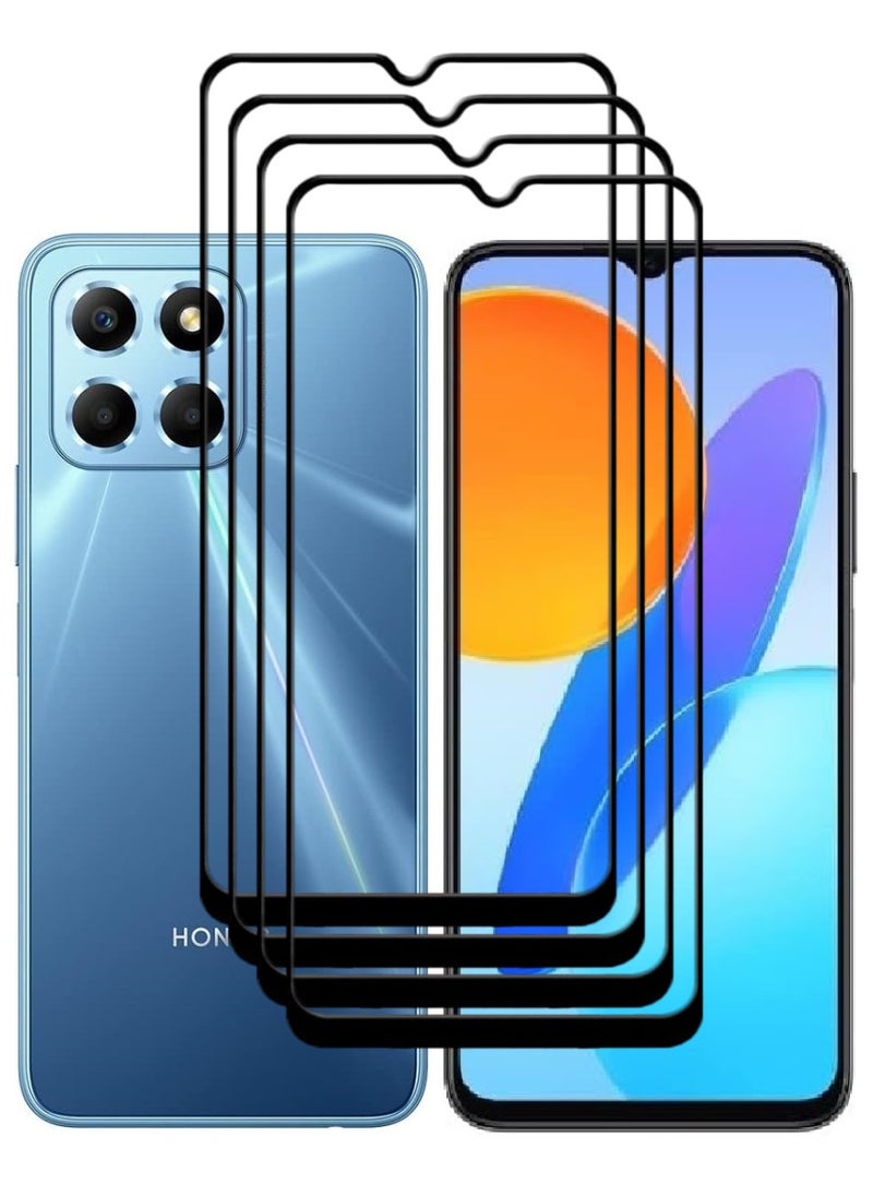 ACLIX 4 Pieces Antistatic ESD Dustproof Premium Quality High Definition Tempered Glass Screen Protector Designed For Honor X6 - Image 1