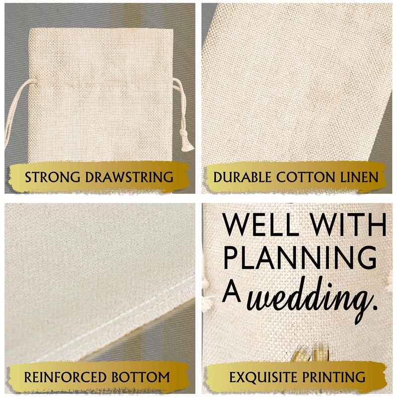 Tesedupoole Wine Bag Wedding Gift for Mr and Mrs - Engagement Gift J14 - Image 4