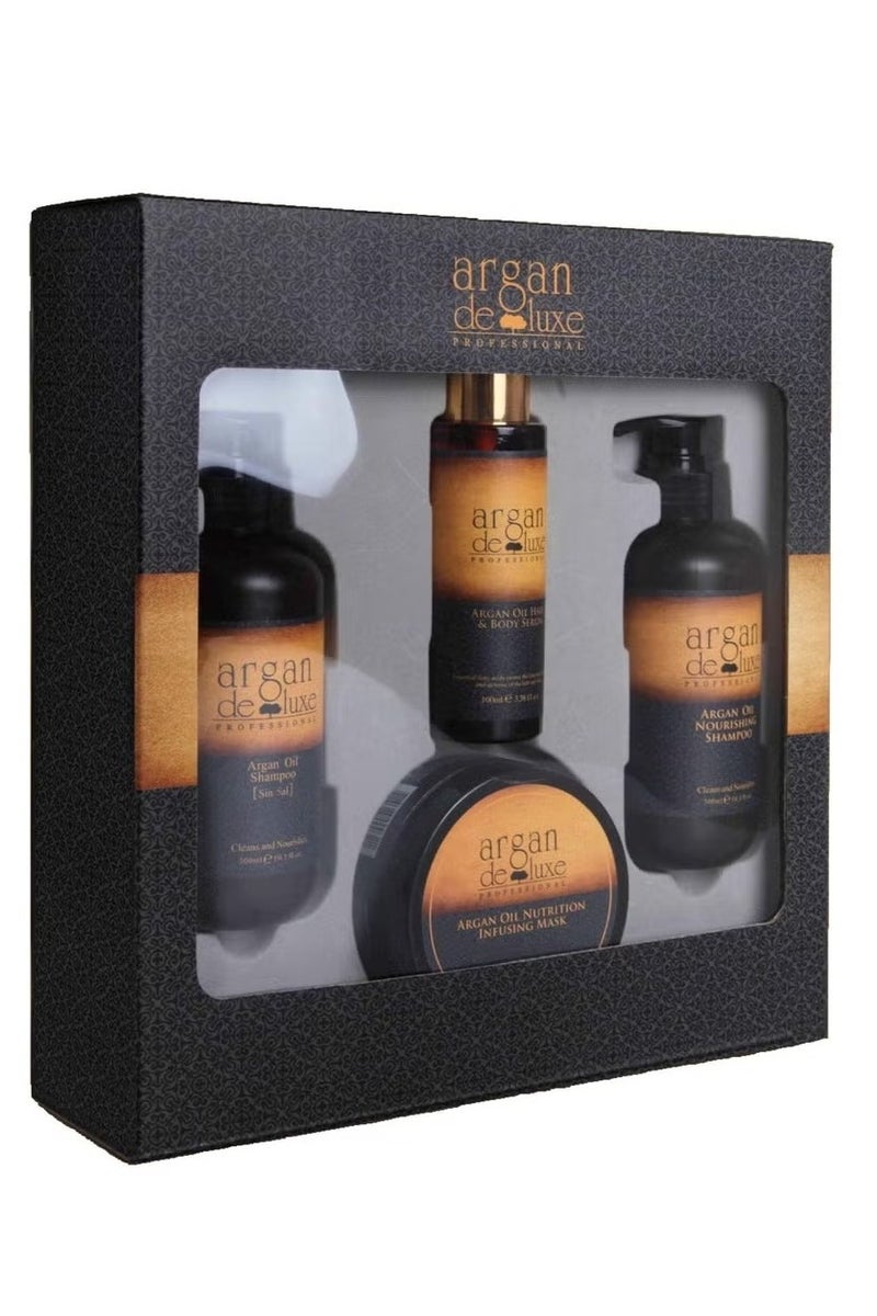 Argan De Luxe Gift Set 4 Pieces - Image 2