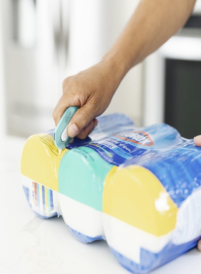 Slice Mini Box Cutter | Manual Retracting | Safe Ceramic Box Cutter Lasting 11x Longer than Metal | Box Opener | 1 Pack | Mint - Image 3