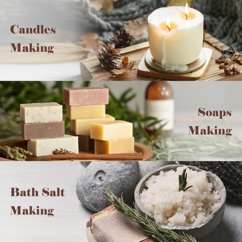 AmaKane Hotel Diffuser Oils, Hotel Scent Essential Oil, Fragrance Oil for Candle Making, Soap Scents for Making Soap, Aromatherapy Oils 6x10ml, Luxury Night, White Tea& Thyme, Jasmine& Sandal, More - Image 3