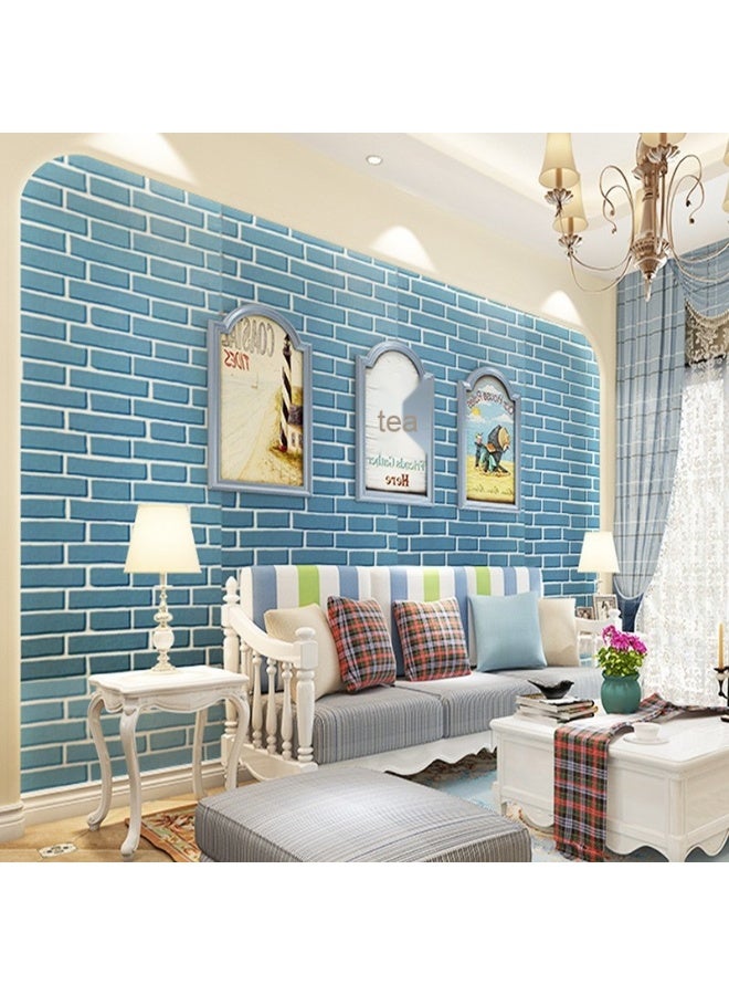 Anna 45*200cm 3D Waterproof and Moisture-Proof Self-Adhesive Wallpaper for Home Decoration - Image 4