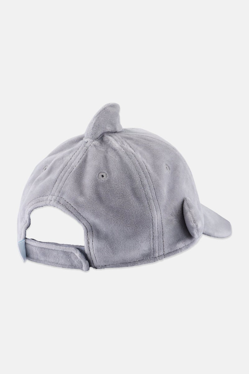 Squishmallows Kids Boy Gordon Novelty Plush Cap, Grey  - Image 2